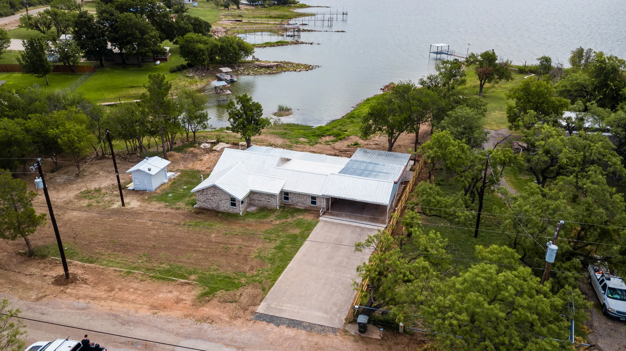 Waterfront home at 546 Apache Lane in Abilene Texas